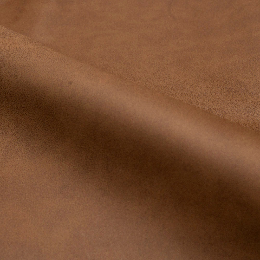 Gaspard - Lot De 2 Chaises En Cuir Synthétique Marron