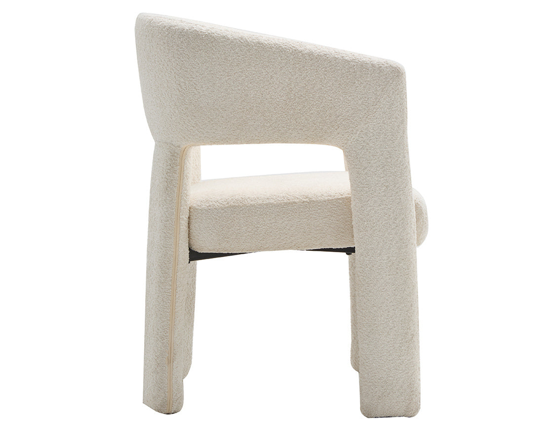Gaspard - Lot De 2 Fauteuils - Tissu Bouclette - Beige