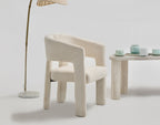 Gaspard - Lot De 2 Fauteuils - Tissu Bouclette - Beige