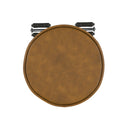 gaya tabouret de bar industriel cuir