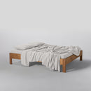 Drap Plat En Gaze De Coton 185G/M² - Blanc