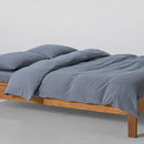 Housse De Couette En Gaze De Coton 185G/M² - Bleu Givre