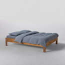 Housse De Couette En Gaze De Coton 185G/M² - Bleu Givre