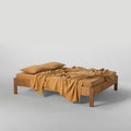 Sábana encimera - De gasa de algodón 185 g/m² - Miel