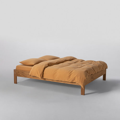 Housse De Couette En Gaze De Coton 185G/M² - Miel