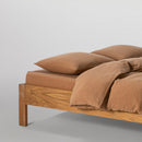 Drap Housse - En Gaze De Coton 185G/M² - Noisettes