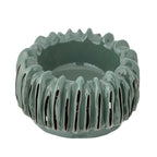 Mavel - Set of 2 Plant Pot Covers - Green - Stoneware