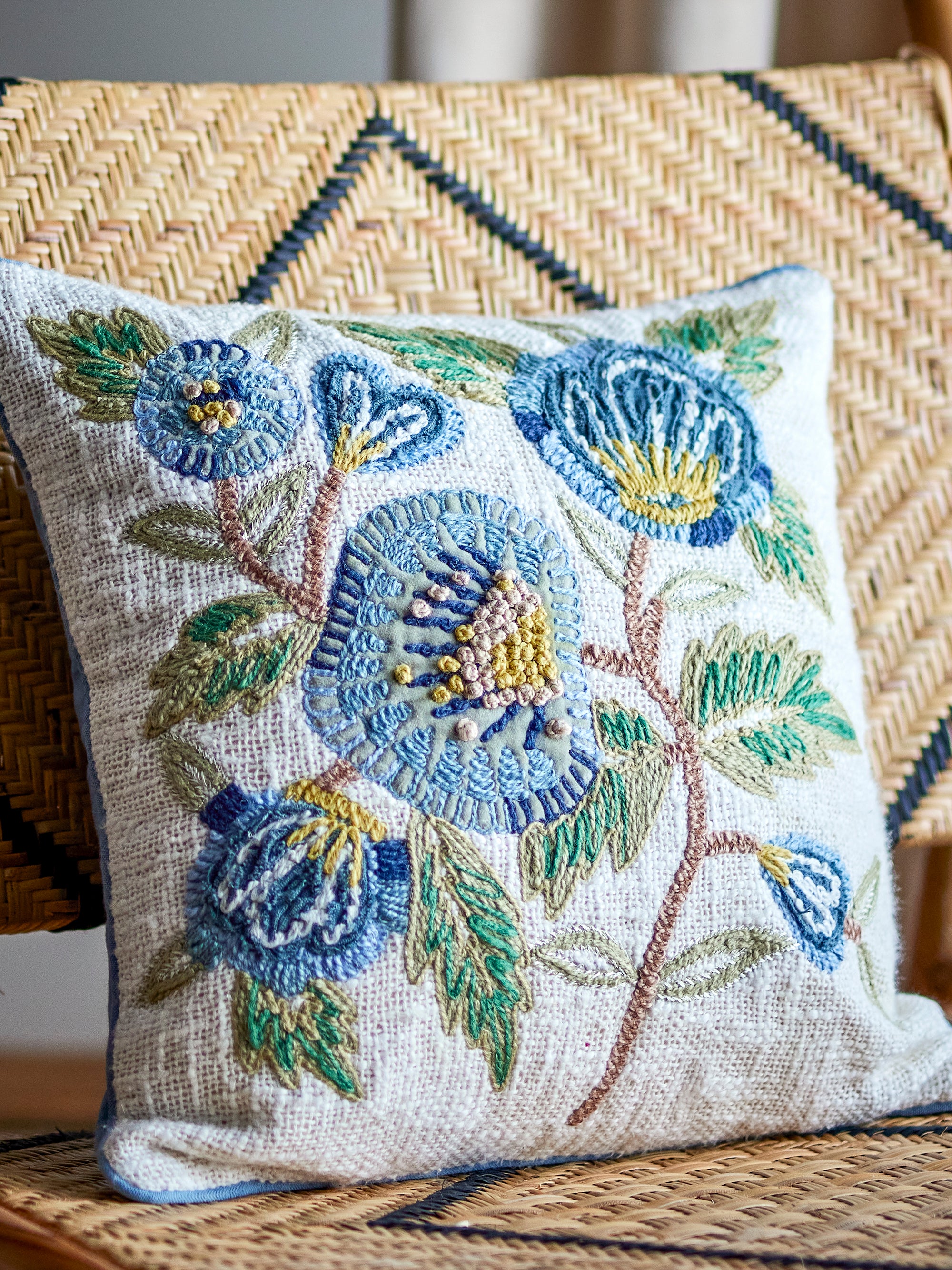 Hanna - Cushion - Multicolour - Cotton