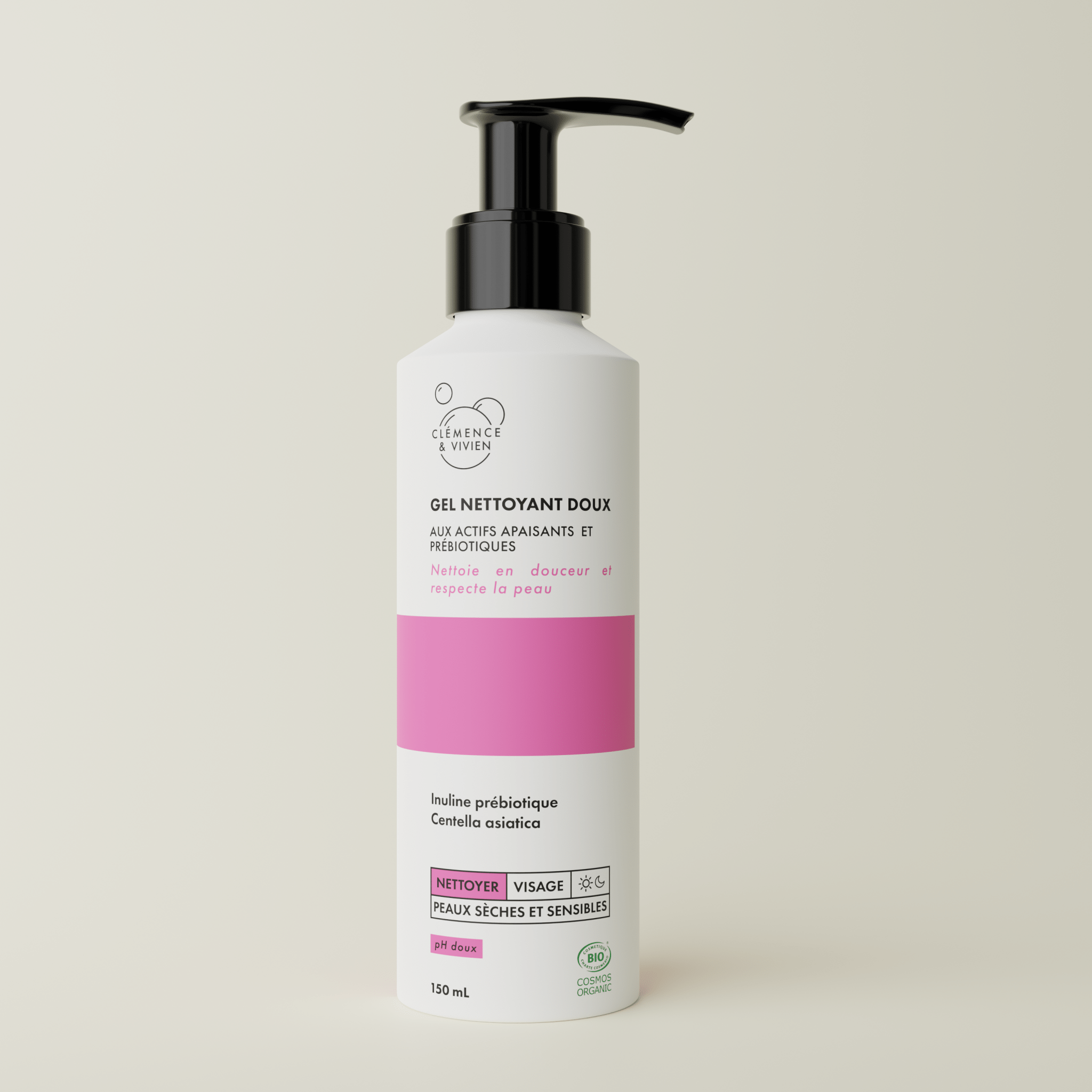 Gel nettoyant doux - Clémence & Vivien