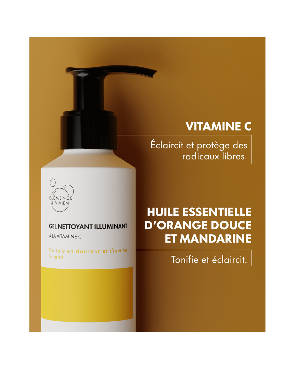 Gel detergente illuminante