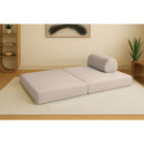 Canapé Droit Gemma - 2 Places - Tissu Lisse