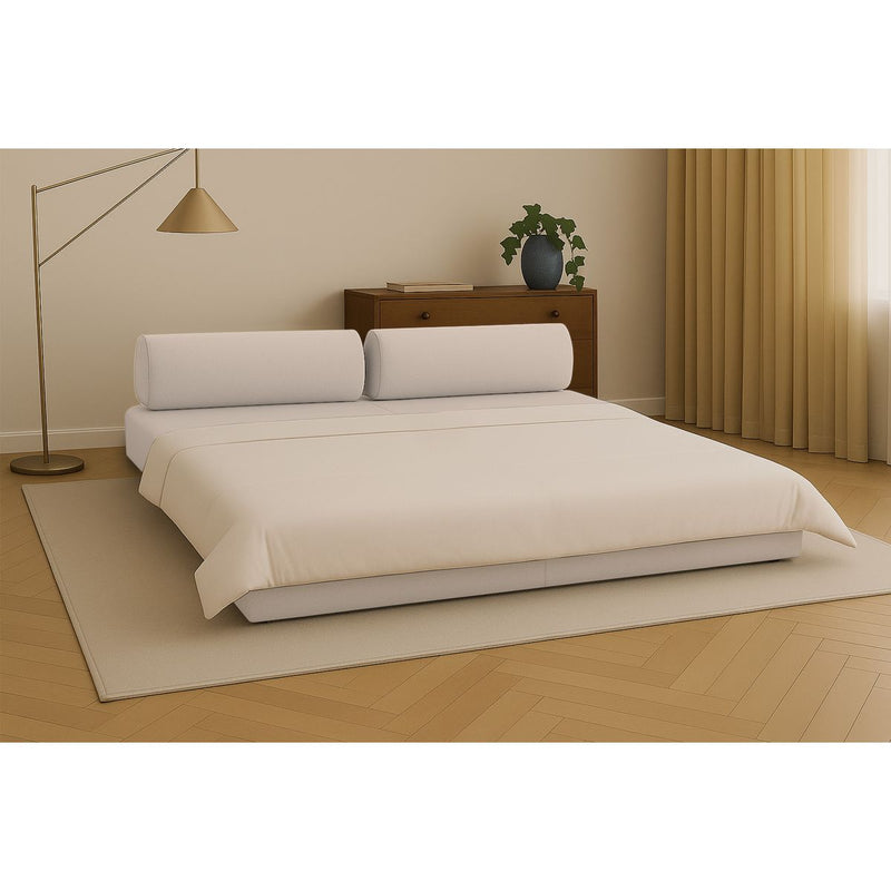 Canapé Droit Gemma - 3 Places - Tissu Lisse