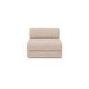 Canapé Droit Gemma - 3 Places - Tissu Lisse