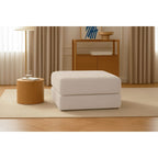 Gemma Pouf - Smooth Fabric