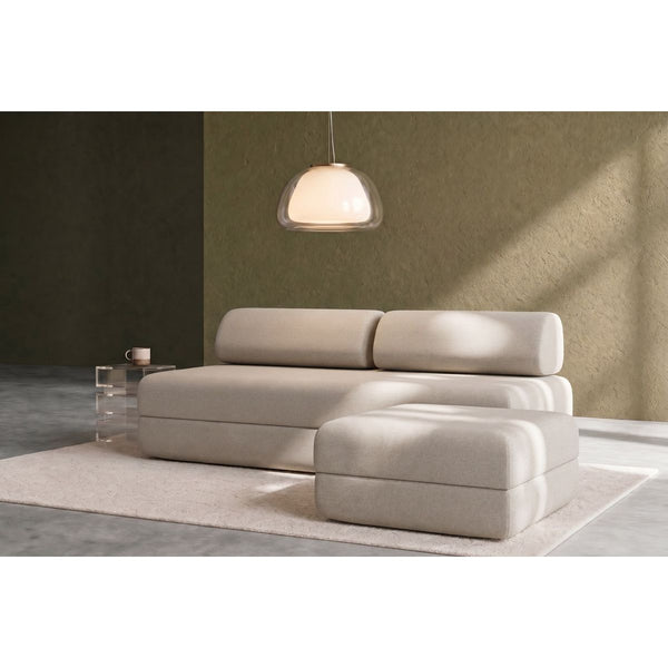 Pouf Gemma - Tissu Lisse