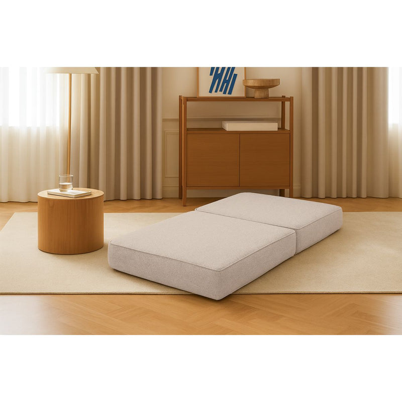 Pouf Gemma - Tissu Lisse