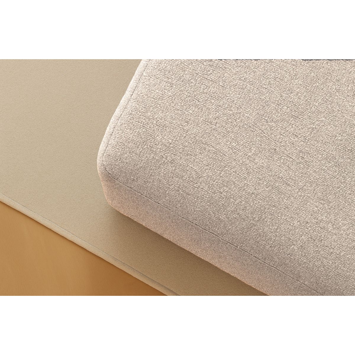 Gemma Pouf - Smooth Fabric