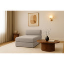 Méridienne Gemma - 3 Places - Tissu Lisse