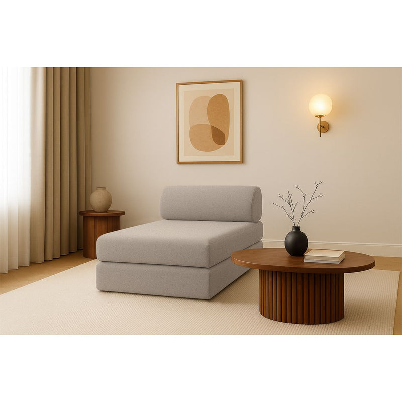 Méridienne Gemma - 3 Places - Tissu Lisse