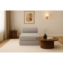 Méridienne Gemma - 3 Places - Tissu Lisse