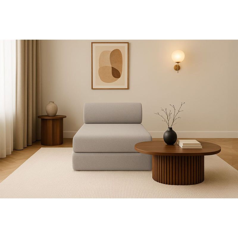 Méridienne Gemma - 3 Places - Tissu Lisse