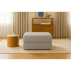 Gemma Pouf - Smooth Fabric
