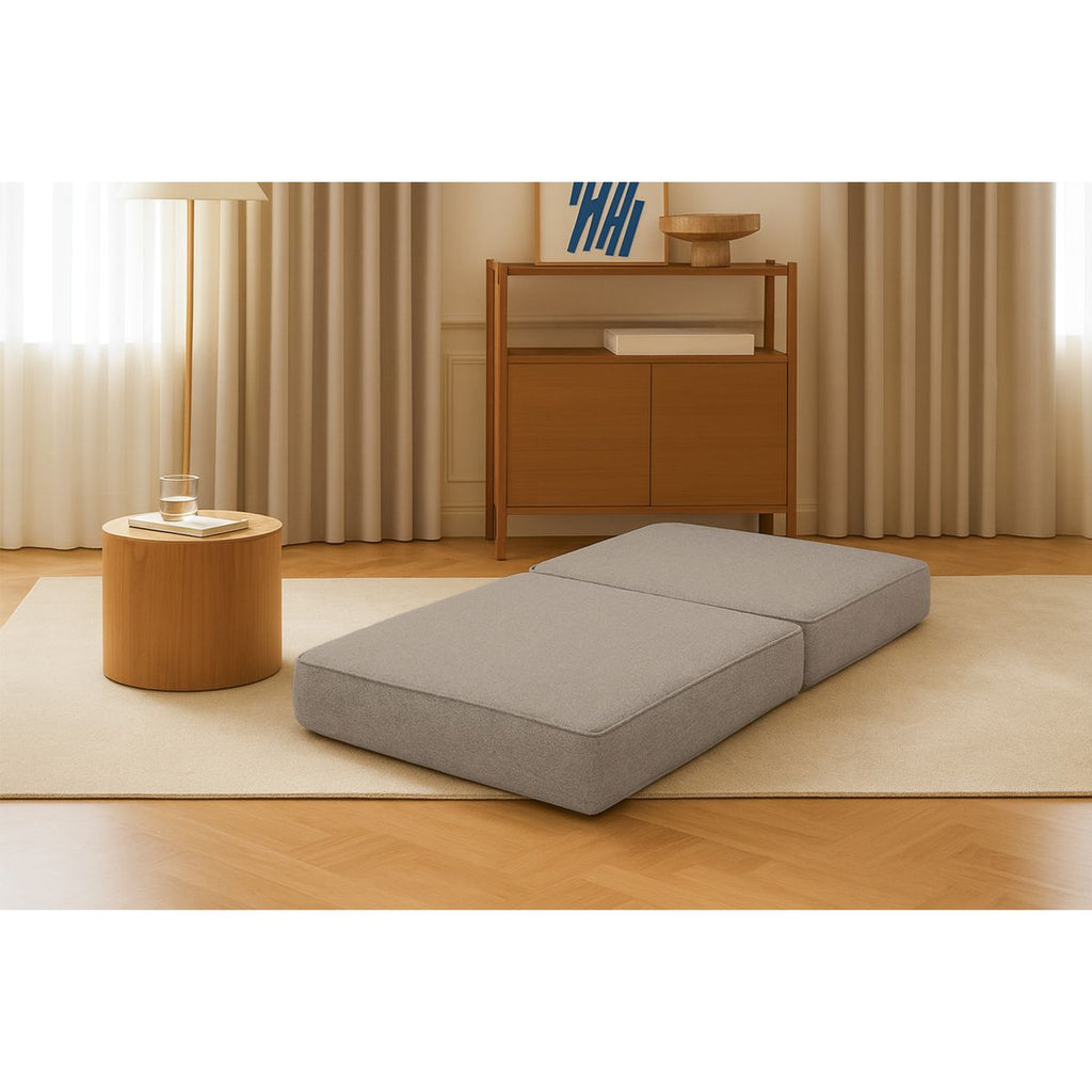 Gemma Pouf - Smooth Fabric