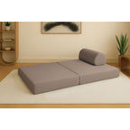 Canapé Droit Gemma - 2 Places - Tissu Lisse