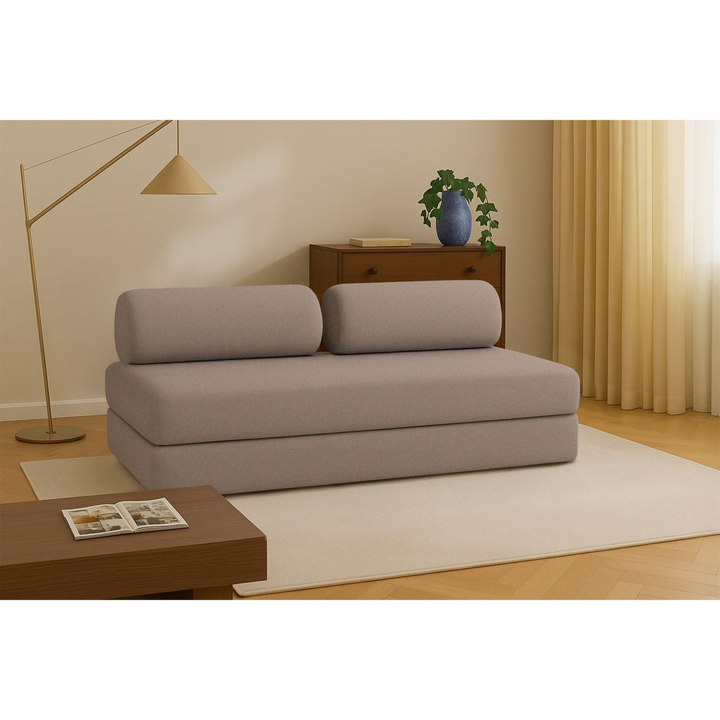Canapé Droit Gemma - 3 Places - Tissu Lisse