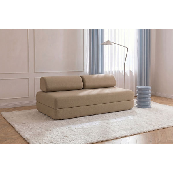 Canapé Droit Gemma - 3 Places - Tissu Lisse