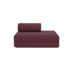 Canapé Droit Gemma - 2 Places - Tissu Lisse