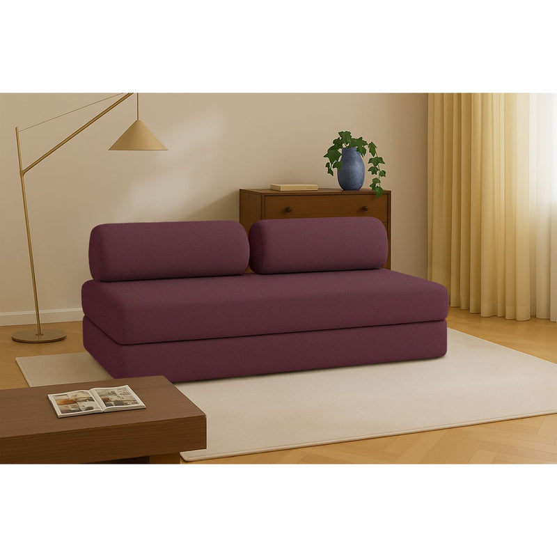 Canapé Droit Gemma - 3 Places - Tissu Lisse