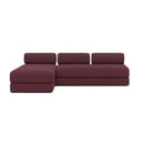 Canapé D'Angle Gemma - 6 Places - Tissu Lisse