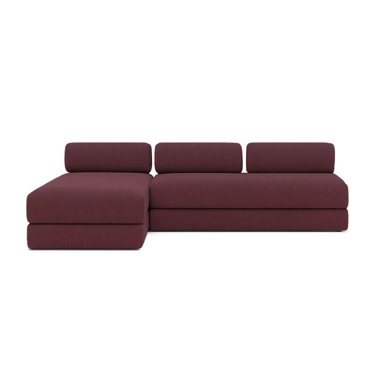Canapé D'Angle Gemma - 6 Places - Tissu Lisse