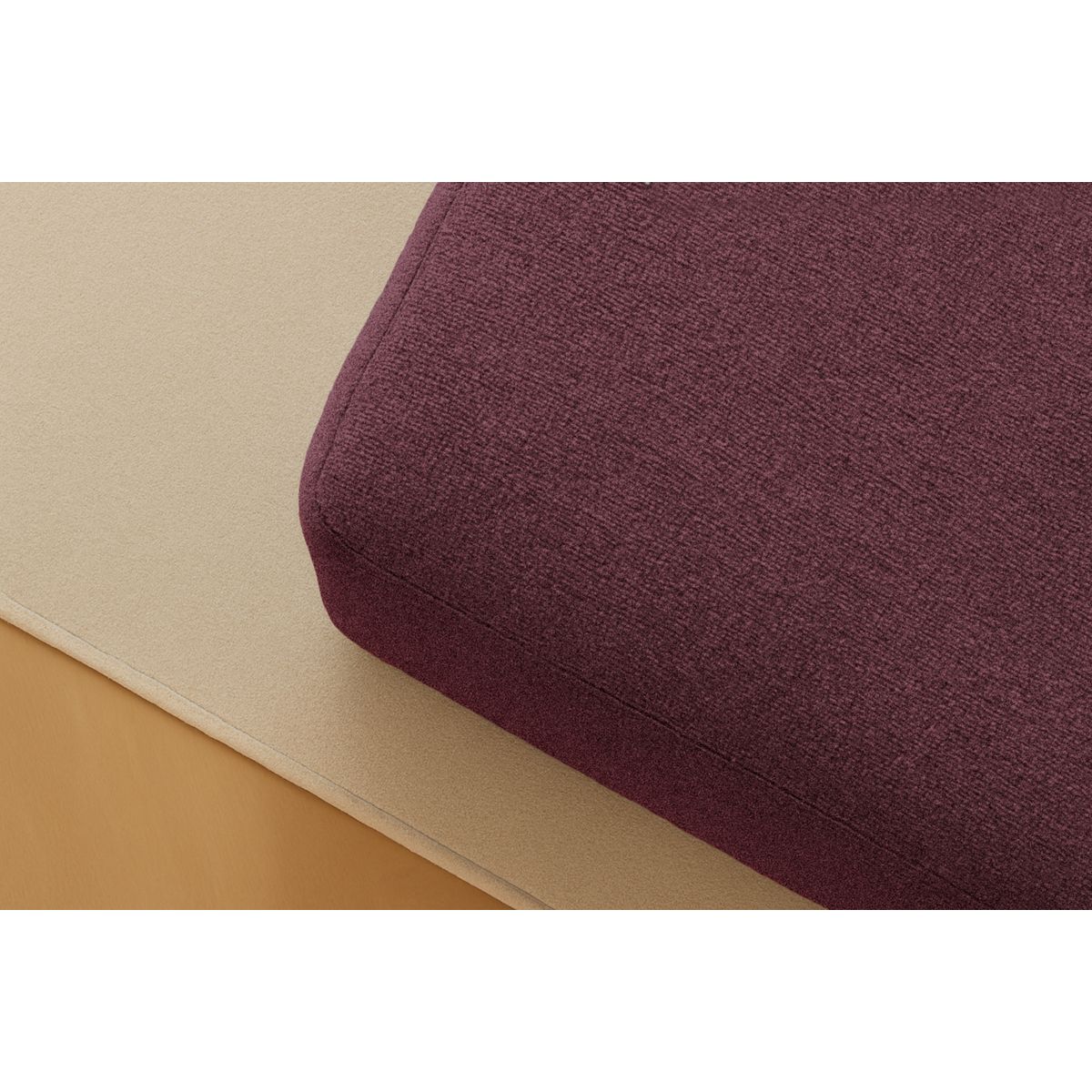 Gemma Pouf - Smooth Fabric