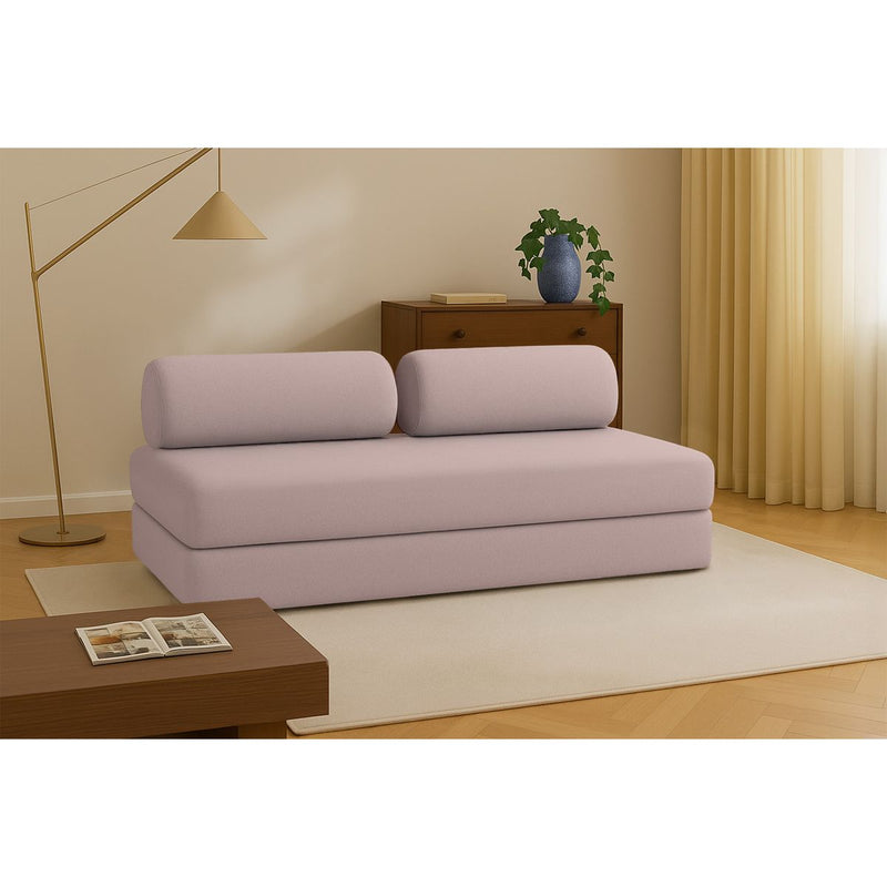 Canapé Droit Gemma - 3 Places - Tissu Lisse