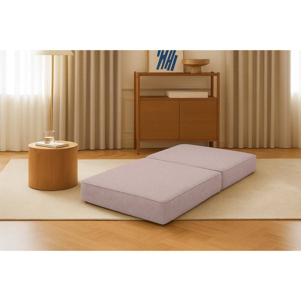 Gemma Pouf - Smooth Fabric