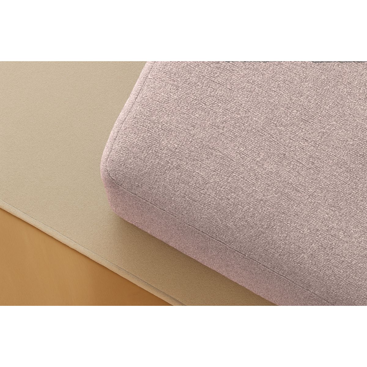Gemma Pouf - Smooth Fabric