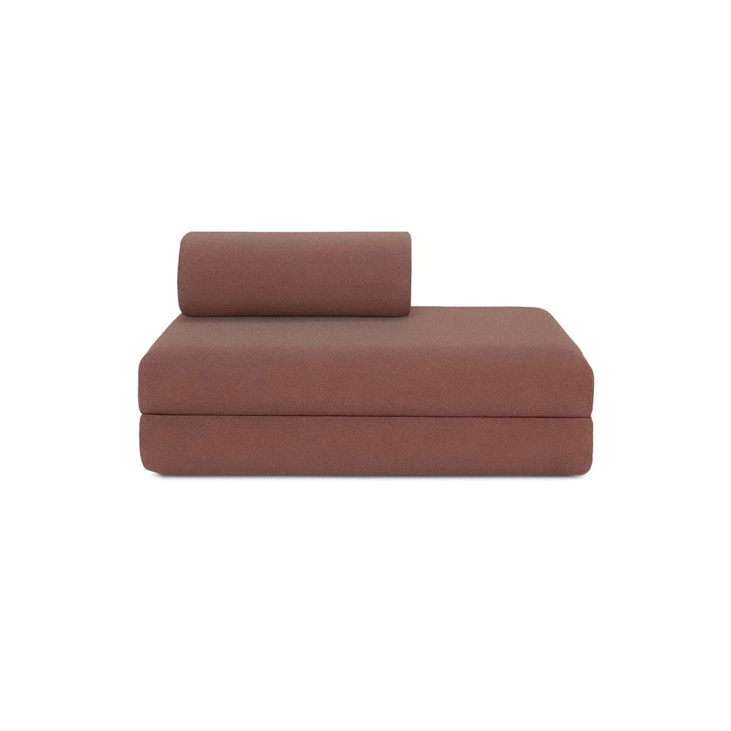 Canapé Droit Gemma - 2 Places - Tissu Lisse