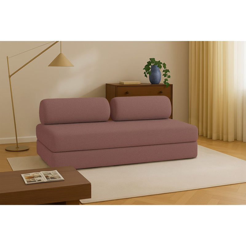 Canapé Droit Gemma - 3 Places - Tissu Lisse