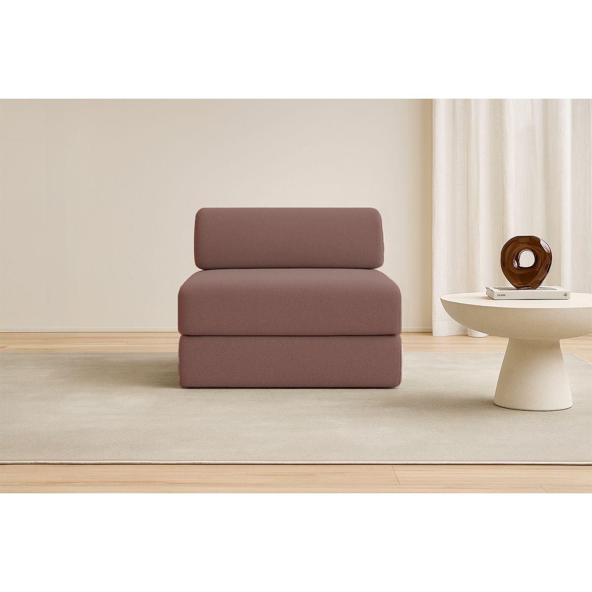 Fauteuil Gemma - Tissu Lisse