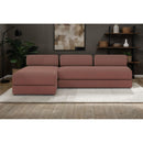 Canapé D'Angle Gemma - 6 Places - Tissu Lisse