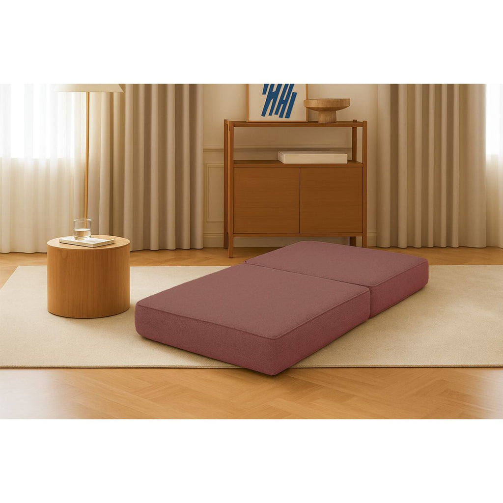 Gemma Pouf - Smooth Fabric