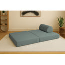 Canapé Droit Gemma - 2 Places - Tissu Lisse