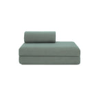Canapé Droit Gemma - 2 Places - Tissu Lisse