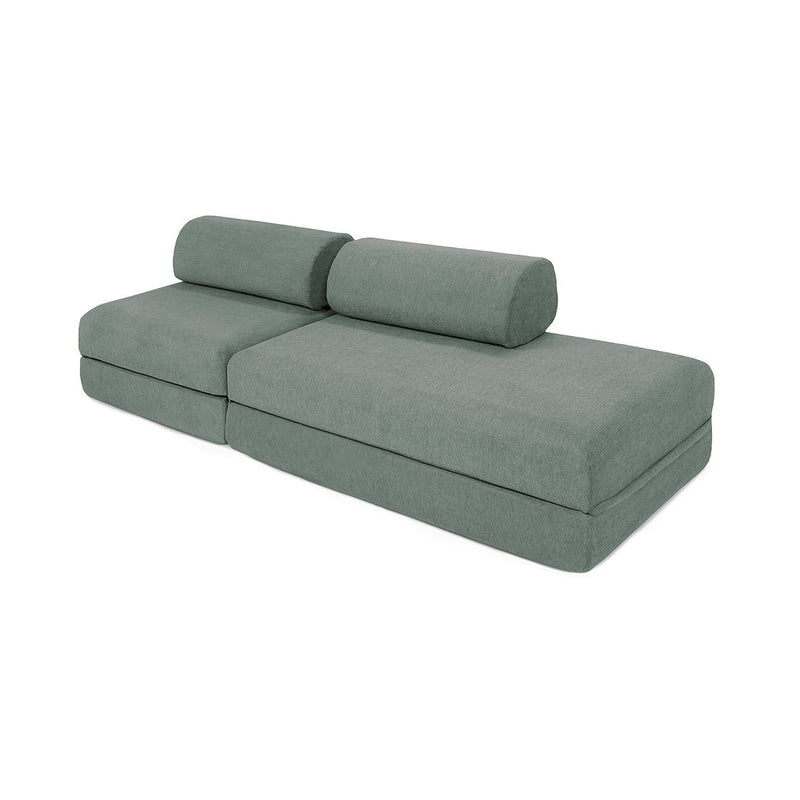 Canapé Droit Gemma - 3 Places - Tissu Lisse