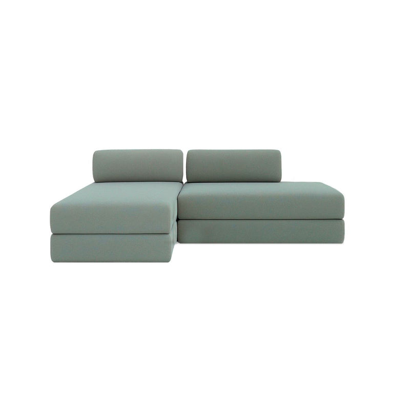 Canapé D'Angle Gemma - 5 Places - Tissu Lisse