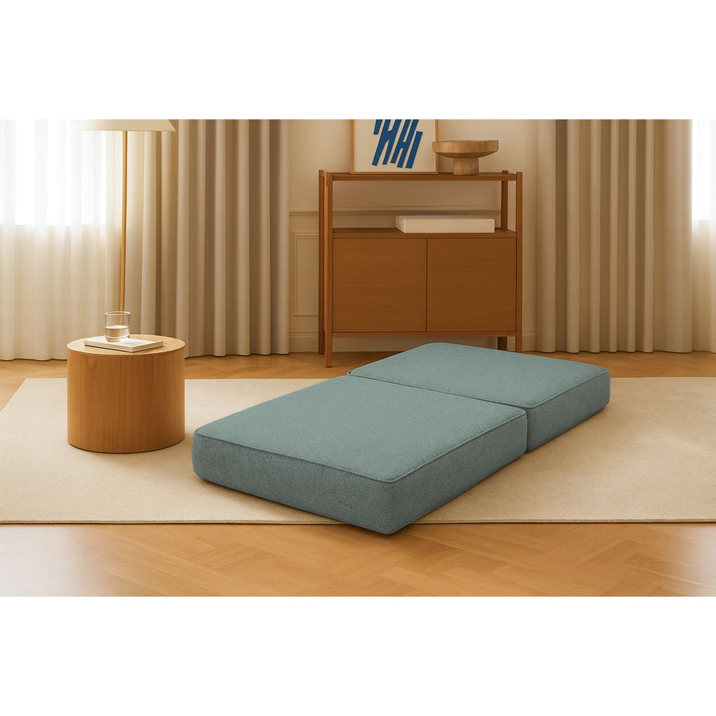 Gemma Pouf - Smooth Fabric