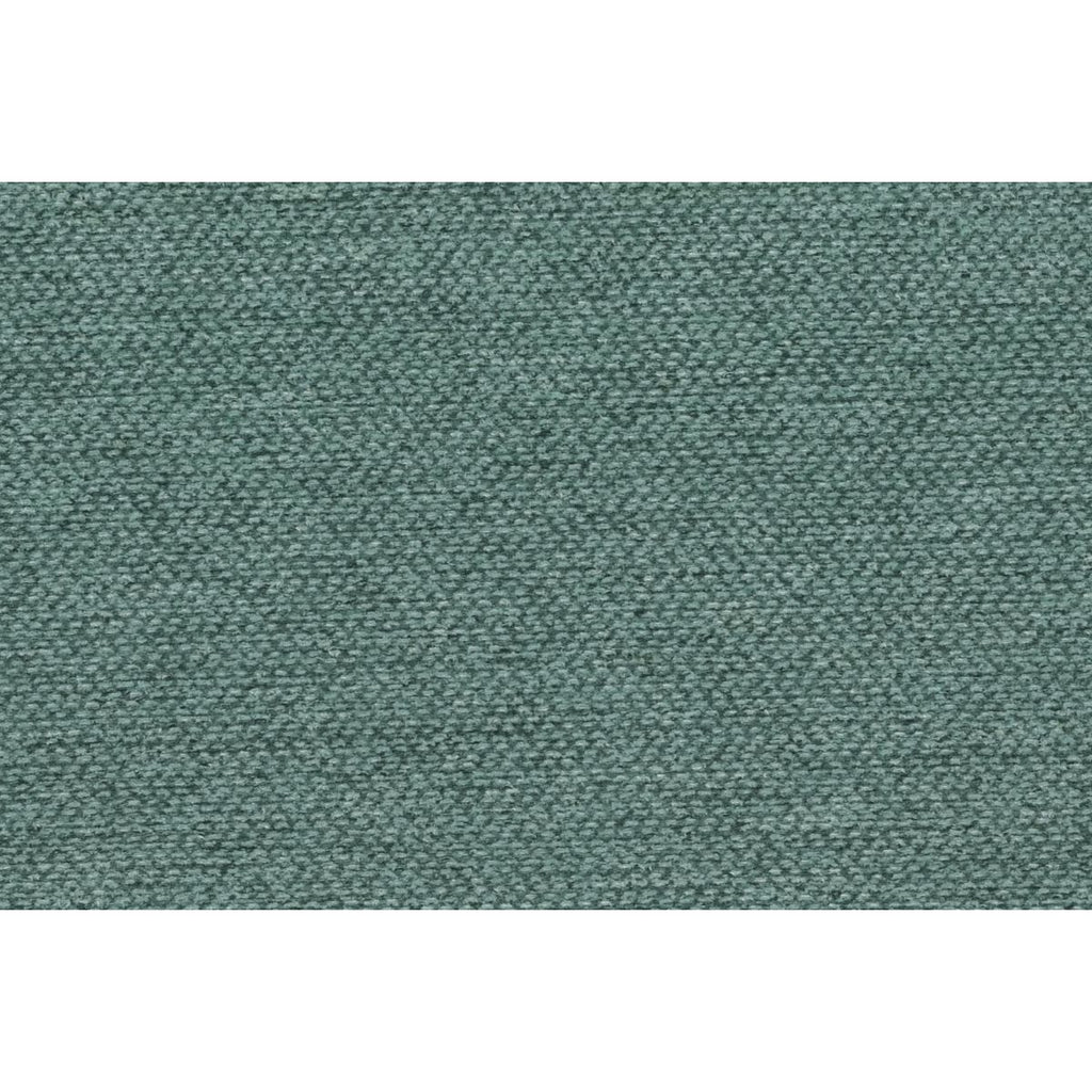 2-Seater Modular Sofa - Striped Outdoor Fabric - White and Dark Green