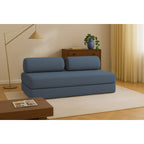 Canapé Droit Gemma - 3 Places - Tissu Lisse